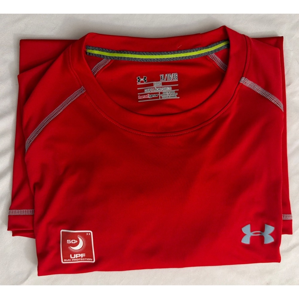 NWOT Under Armour Sunblock UPF 50+ Short Sleeve T-Shirt XL Mens